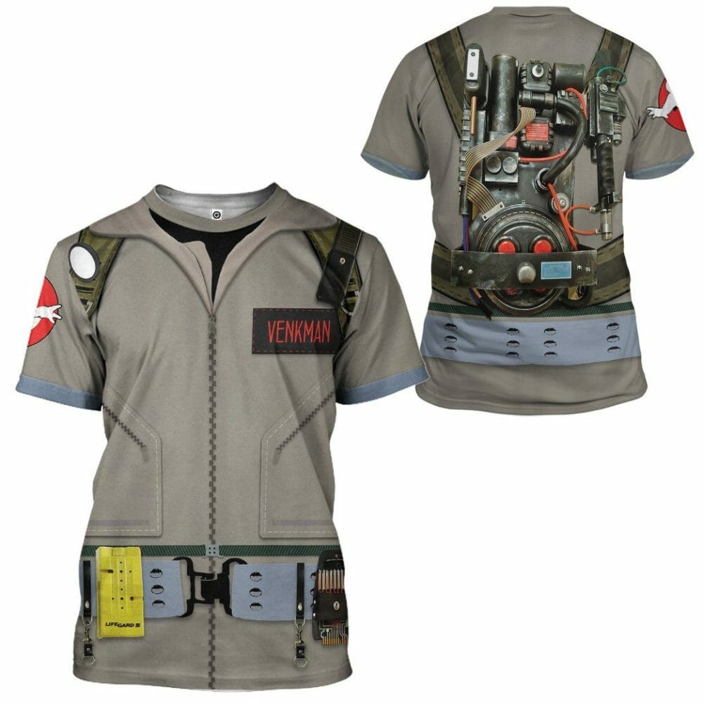 Ghostbusters 1984 Venkman Cosplay Custom Tshirt Hoodie Apparel