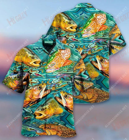 Fishing Is My Retirement Plan Unisex Hawaiian Shirt Hobbies Short Sleeve Custom Hawaiian Shirts Hawaiian Shirt Pattern, Hawaiian Shirt Gift, Christmas Gift