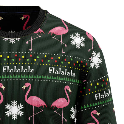 Flamingo Flalala Ugly Christmas Sweater,Christmas Ugly Sweater,Christmas Gift,Gift Christmas 2024