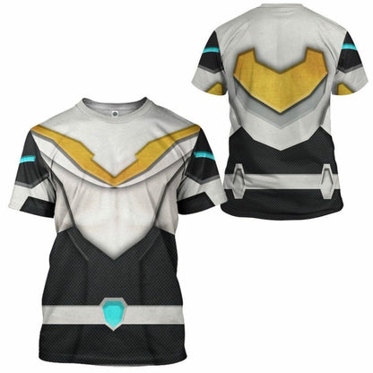 3D Voltron Legendary Defender Hunk Garrett Armor Custom Tshirt Hoodie Apparel