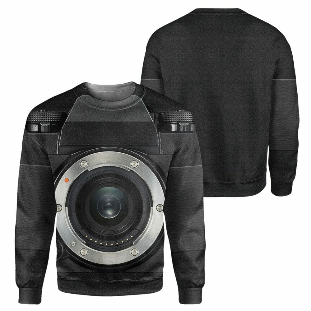 Photography Camera- 3D All Over Printed Shirt Tshirt Hoodie Apparel