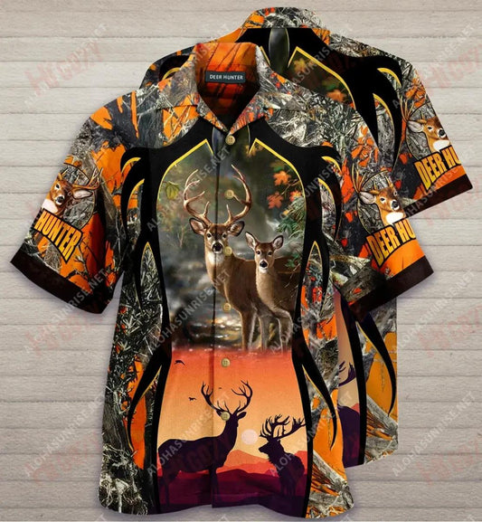 I'Ll Never Apologize For Being A Hunter Short Hawaiian Shirt Summer Tropical Shirts Vintage Hawaiian Shirts Funny Hawaiian Shirts, Hawaiian Shirt Gift, Christmas Gift