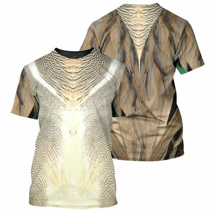 Green Winged Teal - 3D All Over Printed Shirt Tshirt Hoodie Apparel
