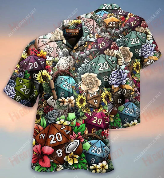 Luck Is In Small Things Unisex Hawaiian Shirt Ocean Short Sleeve Vintage Hawaiian Shirts Hawaiian Shirts For Women, Hawaiian Shirt Gift, Christmas Gift