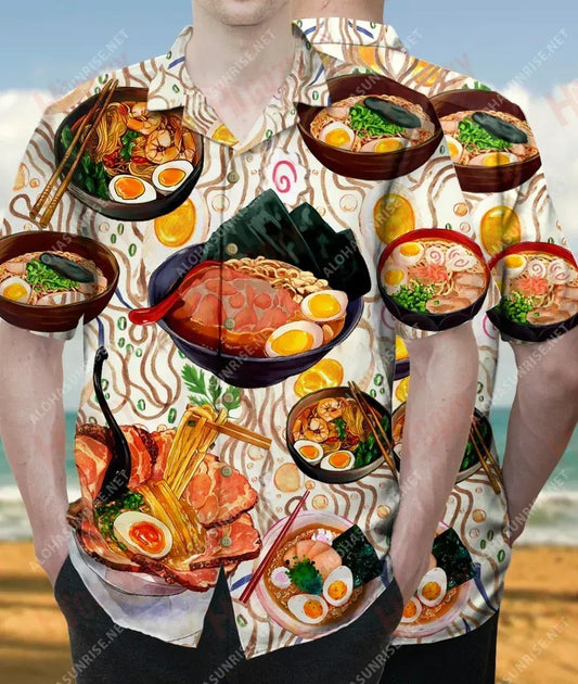 Ramen Will Always Have Your Back Unisex Short Sleeve Shirt Hobbies Hawaiian T Shirts Custom Hawaiian Shirts Hawaiian Shirt Pattern, Hawaiian Shirt Gift, Christmas Gift