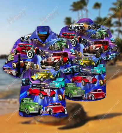 Hot Rod Faster Than Light Unisex Short Sleeve Shirt Ocean Hawaiian T Shirts Best Hawaiian Shirts Hawaiian Shirts For Men, Hawaiian Shirt Gift, Christmas Gift
