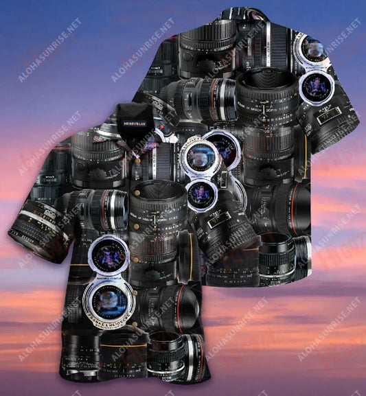 Once A Photographer Always A Photographer Unisex Hawaiian Shirt Summer Short Sleeve Vintage Hawaiian Shirts Funny Hawaiian Shirts, Hawaiian Shirt Gift, Christmas Gift