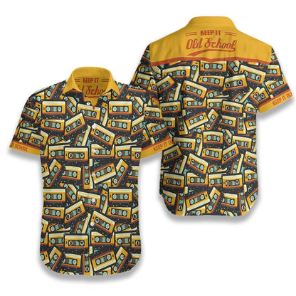 Keep It Old School Design Hawaiian Shirt, Hawaiian Shirt Gift, Christmas Gift