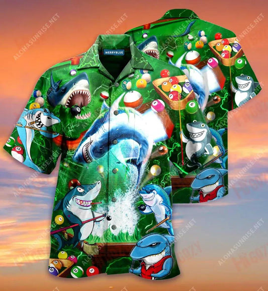 It Takes Lots Of Balls To Play Pool Unisex Hawaiian Shirt Ocean Short Sleeve Best Hawaiian Shirts Hawaiian Shirt Pattern, Hawaiian Shirt Gift, Christmas Gift