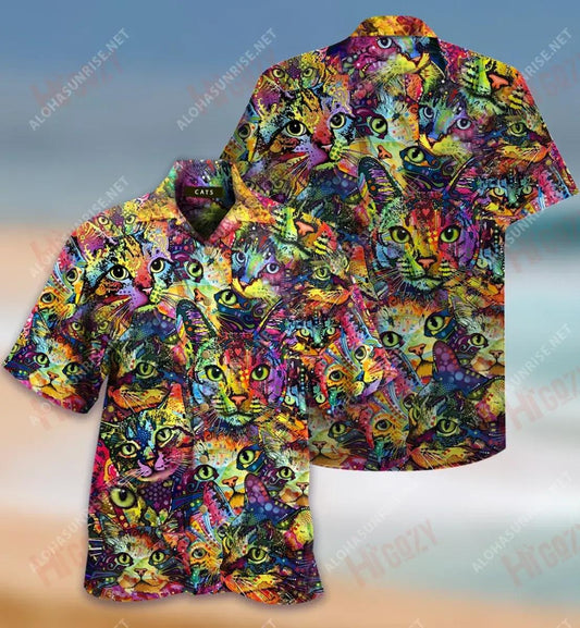 I Am A Cat Person Unisex Short Hawaiian Shirt Vacation Hawaiian T Shirts Hawaiian Crazy Shirts Crazy Shirts Hawaii, Hawaiian Shirt Gift, Christmas Gift