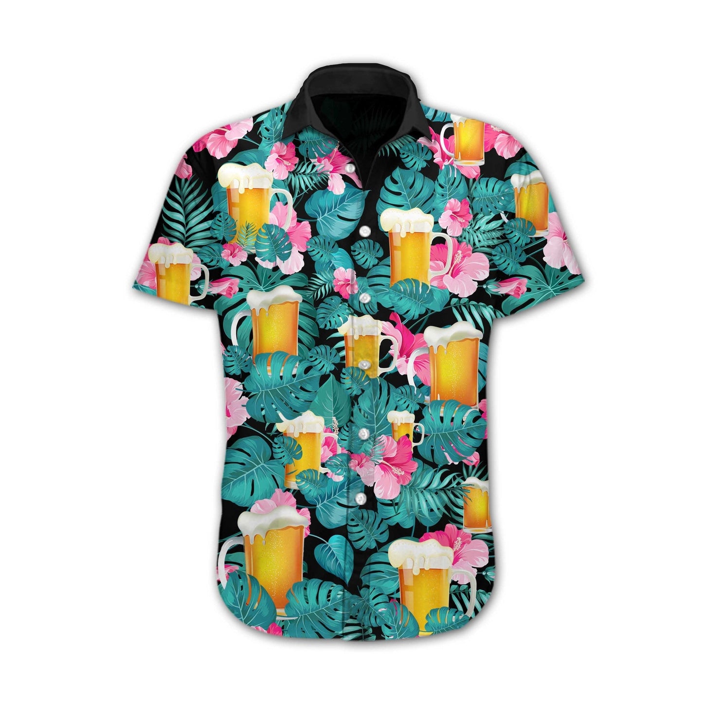 Cheer Nice Beer Tropical Design Hawaiian Shirt, Hawaiian For Gift