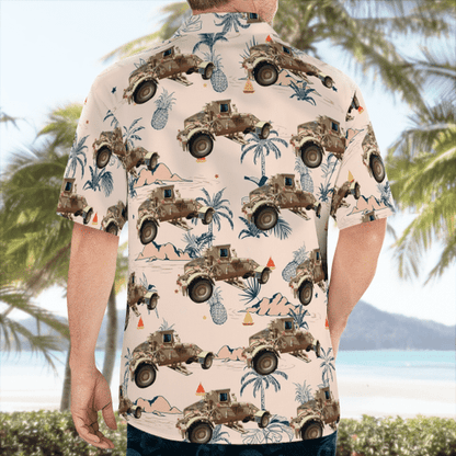 Canadian army husky hawaiian shirt -Hawaiian Shirt Gift, Christmas Gift