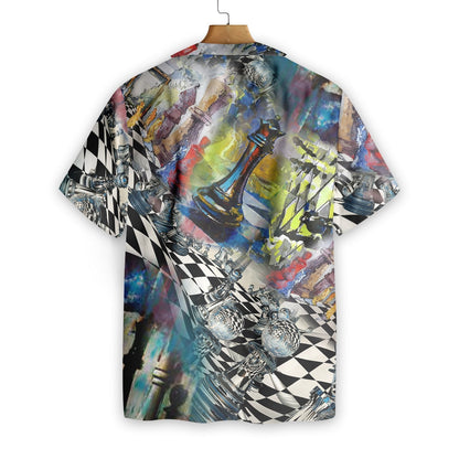 Chess Can Be Beautiful Beautiful Watercolor Design Hawaiian Shirt, Hawaiian Shirt Gift, Christmas Gift