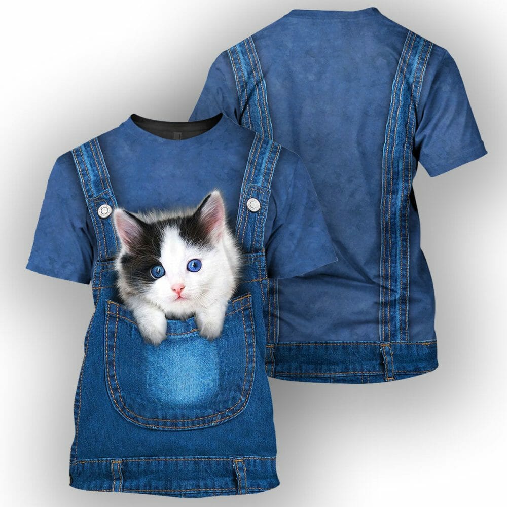 Cat - 3D All Over Printed Shirt Tshirt Hoodie Apparel