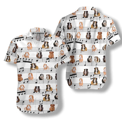 The Guinea Pig Song Design Hawaiian Shirt, Hawaiian Shirt Gift, Christmas Gift
