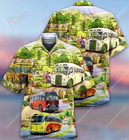 Make Bus Driver Great Again Unisex Hawaiian Shirt Ocean Short Sleeve Vintage Hawaiian Shirts Hawaiian Shirt Pattern, Hawaiian Shirt Gift, Christmas Gift