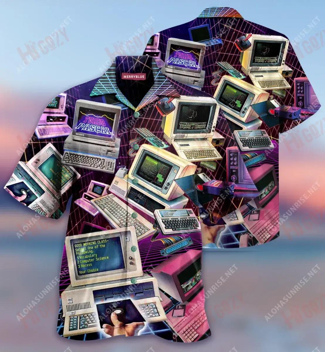 Hardware Will Give You The Power Unisex Hawaiian Shirt Ocean Short Sleeve Tactical Hawaiian Shirt Hawaiian Shirts For Women, Hawaiian Shirt Gift, Christmas Gift