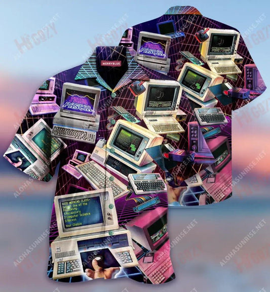 Hardware Will Give You The Power Unisex Hawaiian Shirt Ocean Short Sleeve Tactical Hawaiian Shirt Hawaiian Shirts For Women, Hawaiian Shirt Gift, Christmas Gift
