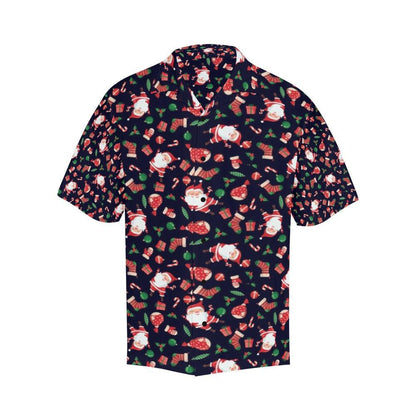 Lovely Cartoon Santa And Gifts On Christmas Hawaiian Shirt, Hawaiian Shirt, Christmas Gift