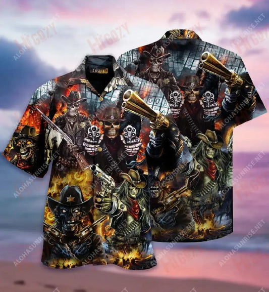 No Guts No Glory Short Hawaiian Shirt Ocean Hawaiian T Shirts Best Hawaiian Shirts Hawaiian Shirts For Men, Hawaiian Shirt Gift, Christmas Gift