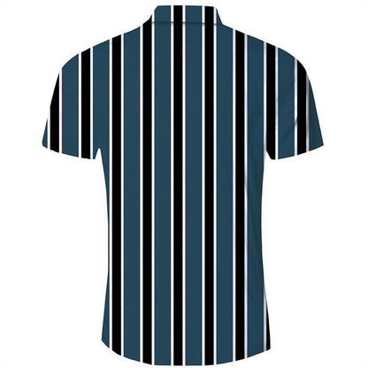 Buy Mens Hawaiian Shirts Stripe-Hawaiian Shirt Gift, Christmas Gift
