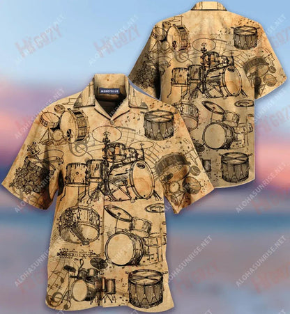 No Drums No Life Know Drums Know Life Hawaiian Shirt Vacation Short Sleeve Tactical Hawaiian Shirt Hawaiian Shirts For Women, Hawaiian Shirt Gift, Christmas Gift