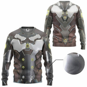 3D Genji Overwatch Custom Tshirt Hoodie Appreal