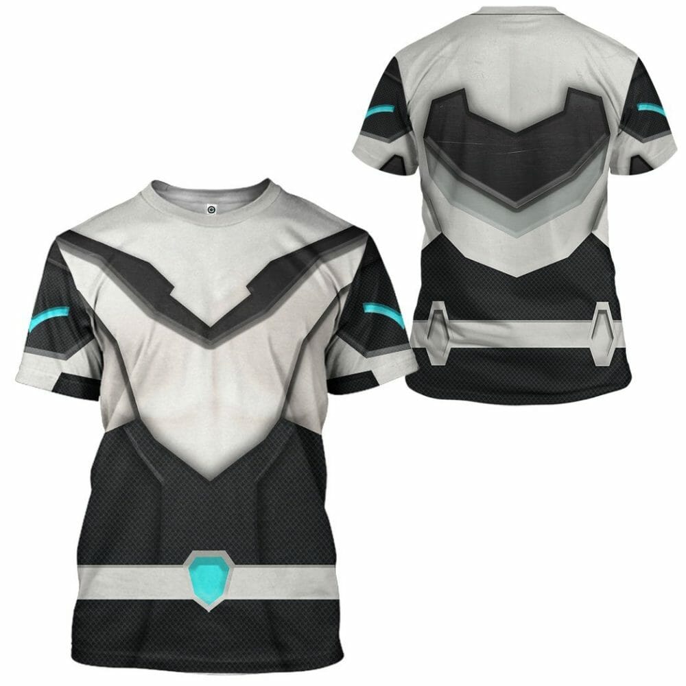 3D Voltron Legendary Defender Shiro Armor Custom Tshirt Hoodie Apparel