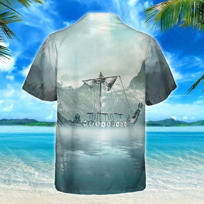 Dead Island Vikings Raven Design Hawaiian Shirt,Hawaiian Shirt Gift, Christmas Gift