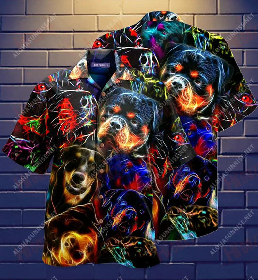 Dog Hair Don'T Care Short Hawaiian Shirt Ocean Short Sleeve Vintage Hawaiian Shirts Hawaiian Shirts For Men, Hawaiian Shirt Gift, Christmas Gift