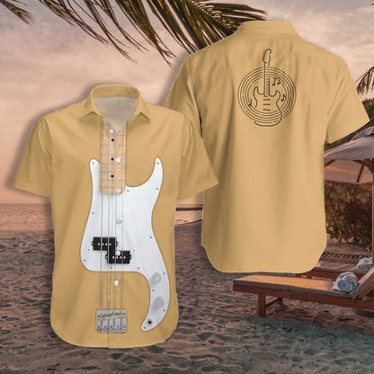 Into High Quality Bass Guitar Hawaiian Shirt, Hawaiian Shirt Gift, Christmas Gift