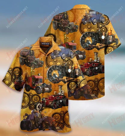 Our Steampunk World Unisex Short Sleeve Shirt Ocean Hawaiian T Shirts Custom Hawaiian Shirts Hawaiian Shirt Pattern, Hawaiian Shirt Gift, Christmas Gift