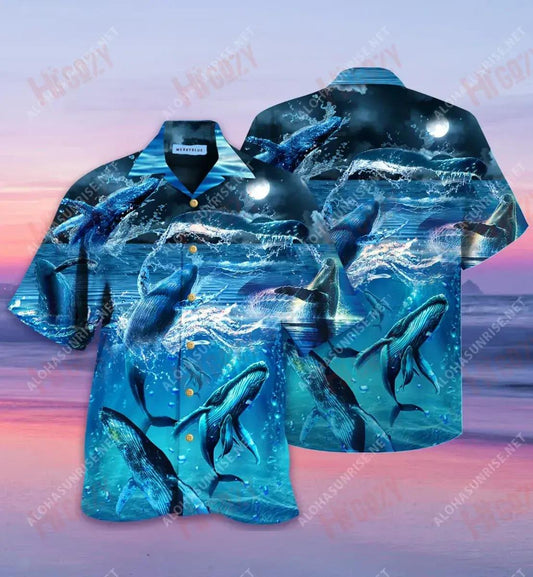 If You Want To See A Whale Unisex Short Sleeve Shirt Vacation Hawaiian T Shirts Tactical Hawaiian Shirt Funny Hawaiian Shirts, Hawaiian Shirt Gift, Christmas Gift