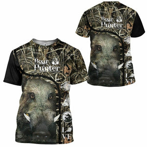 3D Love Boar Hunter Custom Tshirt Hoodie Apparel