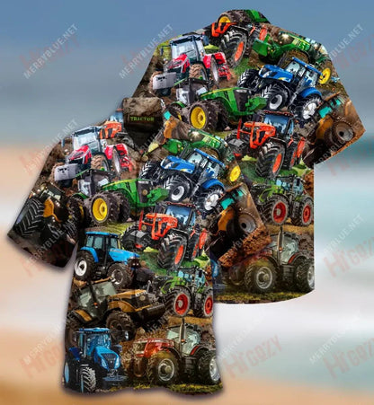 I Don'T Snore I Dream I'M A Tractor Unisex Hawaiian Shirt Summer Short Sleeve Custom Hawaiian Shirts Funny Hawaiian Shirts, Hawaiian Shirt Gift, Christmas Gift