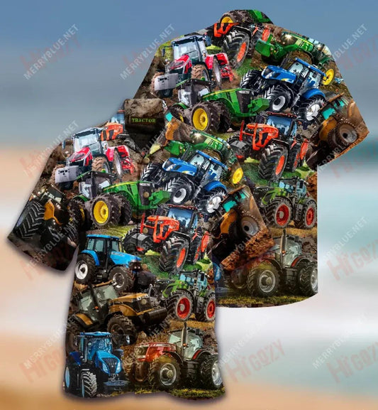 I Don'T Snore I Dream I'M A Tractor Unisex Hawaiian Shirt Summer Short Sleeve Custom Hawaiian Shirts Funny Hawaiian Shirts, Hawaiian Shirt Gift, Christmas Gift