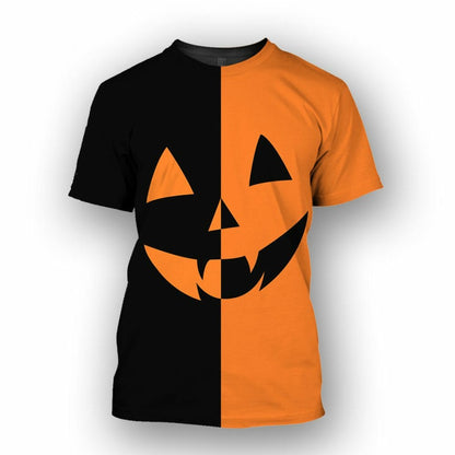 Pumpkin Halloween - 3D All Over Printed Shirt Tshirt Hoodie Apparel