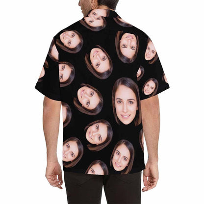 Custom Face My Lover Men's All Over Print Hawaiian Shirt, Hawaiian Shirt Gift, Christmas Gift