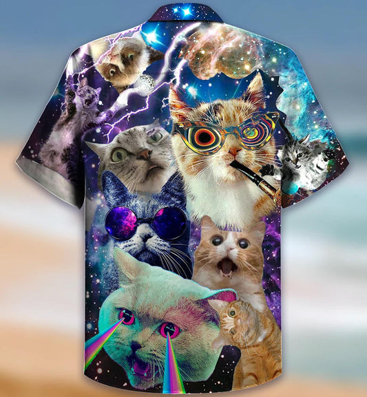 Cats The Battle Flying Cat Rebellion Unique Design Hawaiian Shirt, Hawaiian Shirt Gift, Christmas Gift