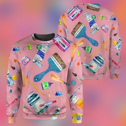 Art Teacher- 3D All Over Printed Shirt Tshirt Hoodie Apparel