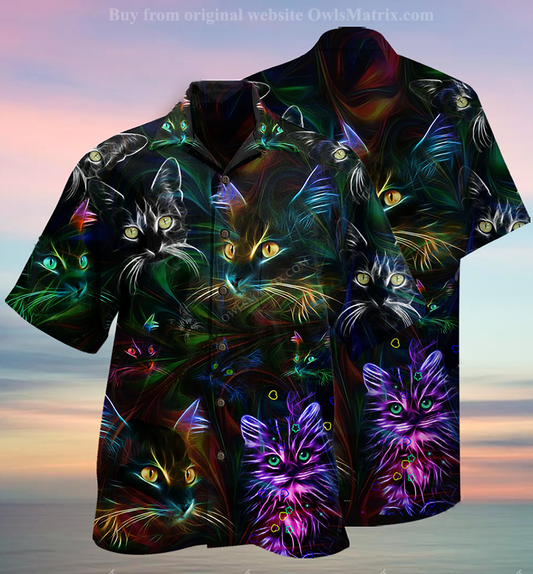 Cat Hair Dont Care - Hawaiian Shirt, Hawaiian Shirt Gift, Christmas Gift