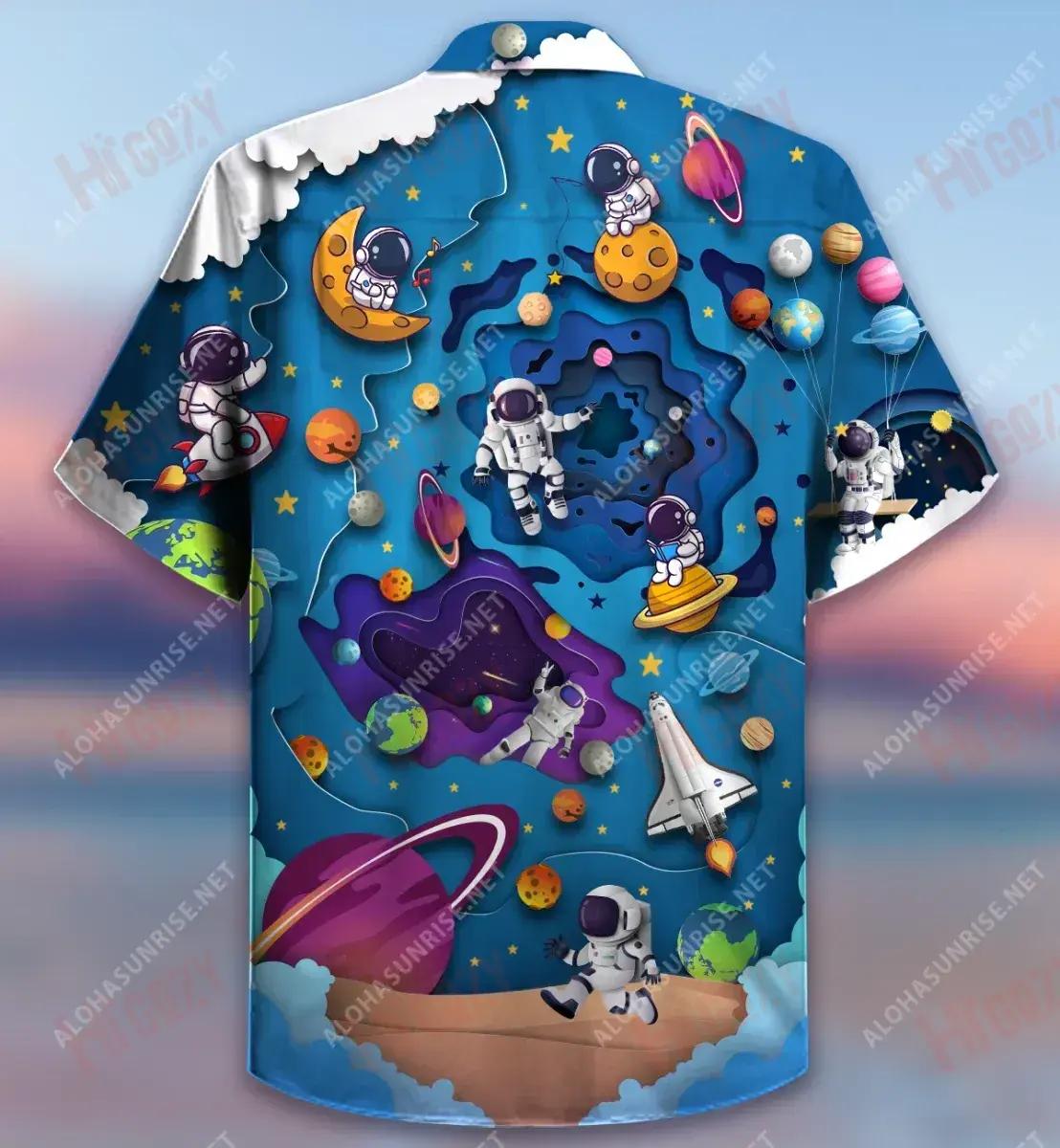 Look To The Stars Astrology Short Hawaiian Shirt Vacation Aloha Shirt Best Hawaiian Shirts Funny Hawaiian Shirts, Hawaiian Shirt Gift, Christmas Gift