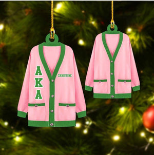 Customized Gift For Aka - Aka Pink Clothing Custom Shaped Ornament Acrylic,Christmas Decoration