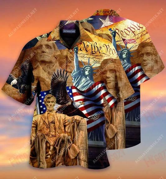 Land Of The Free Short Hawaiian Shirt Vacation Aloha Shirt Hawaiian Crazy Shirts Funny Hawaiian Shirts, Hawaiian Shirt Gift, Christmas Gift