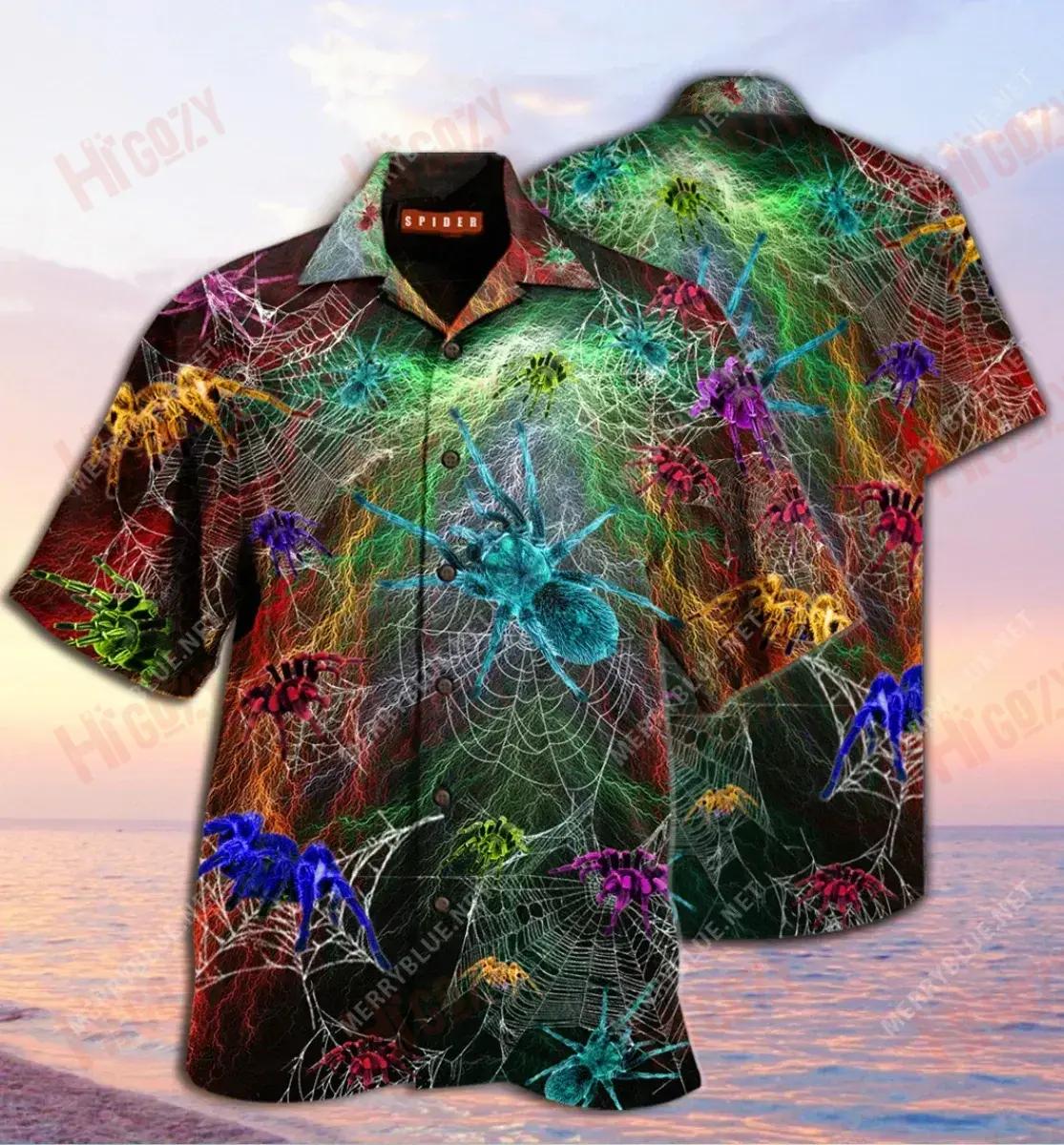 Scary Hair Dont Care Unisex Short Sleeve Shirt Vacation Hawaiian T Shirts Best Hawaiian Shirts Hawaiian Shirts For Women, Hawaiian Shirt Gift, Christmas Gift