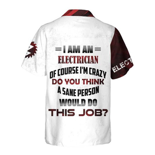 Proud To Be An Electrician Halloween Gift Ideas Hawaiian Shirt, Hawaiian Shirt Gift, Christmas Gift