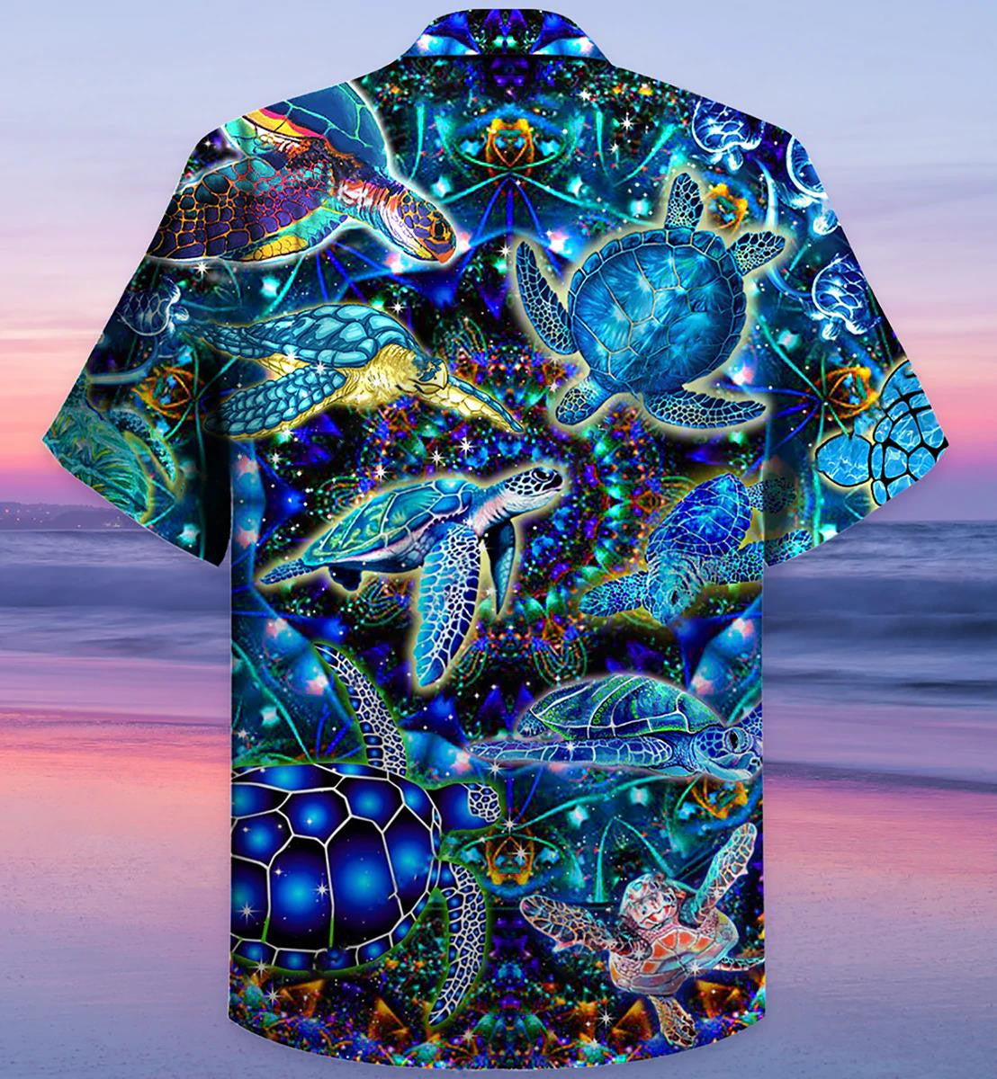 Turtle Sea You On The Next Wave Turtle Hawaiian Shirt, Hawaiian Shirt Gift, Christmas Gift