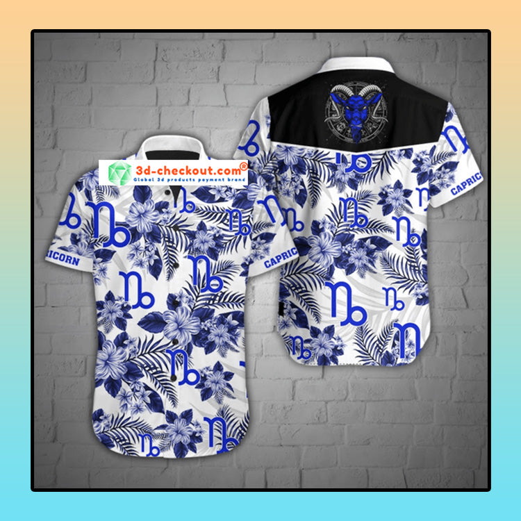 Capricorn tropical hawaiian shirt_ Hawaiian Shirt-Hawaiian Shirt Gift, Christmas Gift
