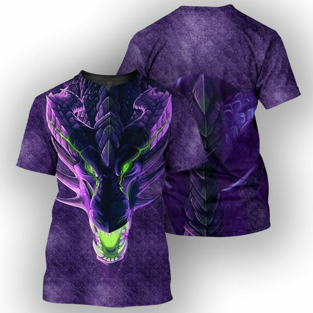 Dragon - 3D All Over Printed Shirt Tshirt Hoodie Apparel
