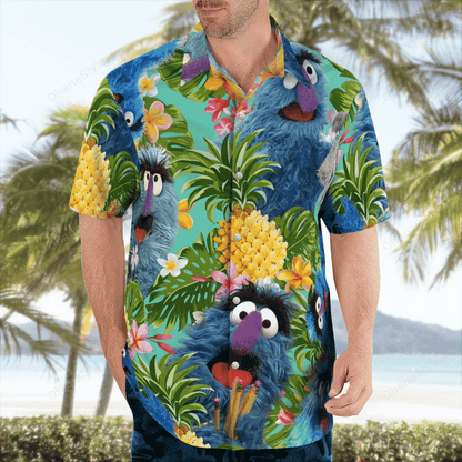 Herry Monster Hawaiian Shirt, Hawaiian Shirt Gift, Christmas Gift